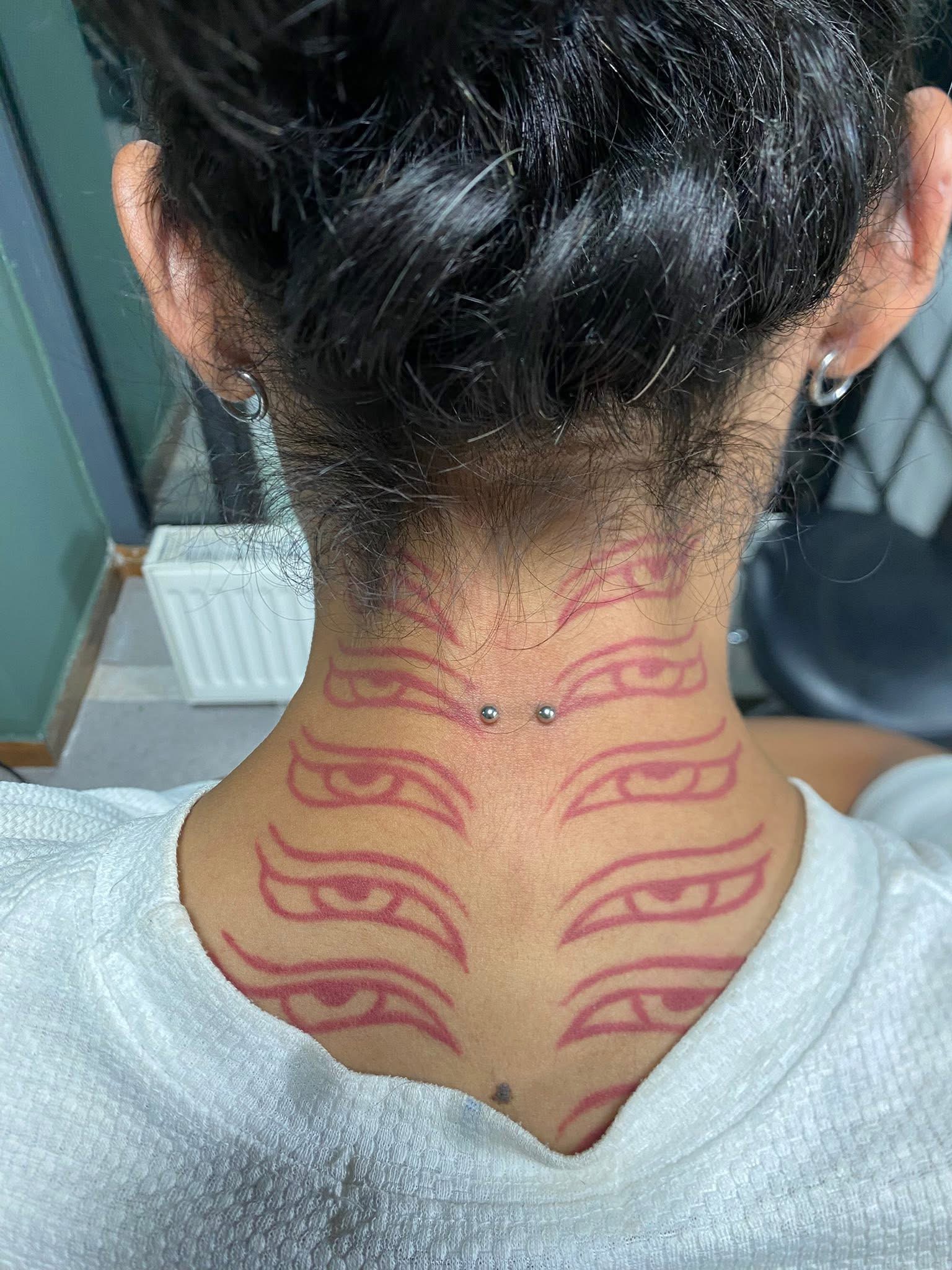 Nape piercing