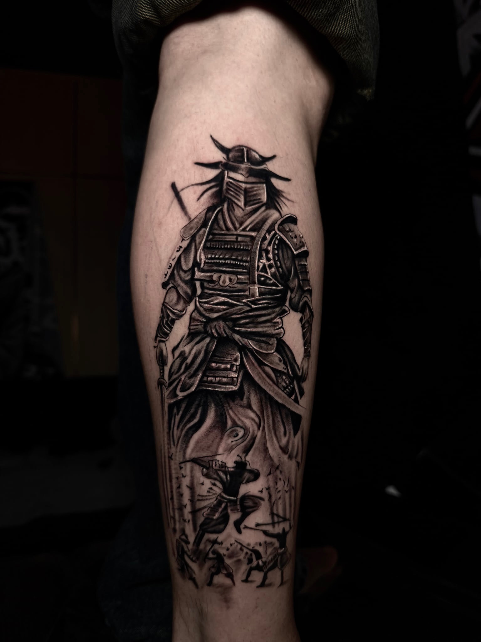 Samurai forearm шивээс